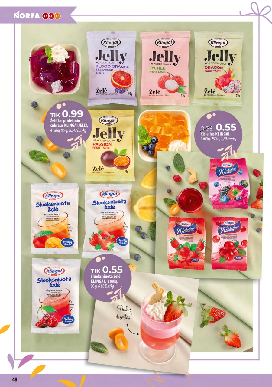 NORFA akcijų leidinys „Pavasaris švenčia!“ puslapis 48