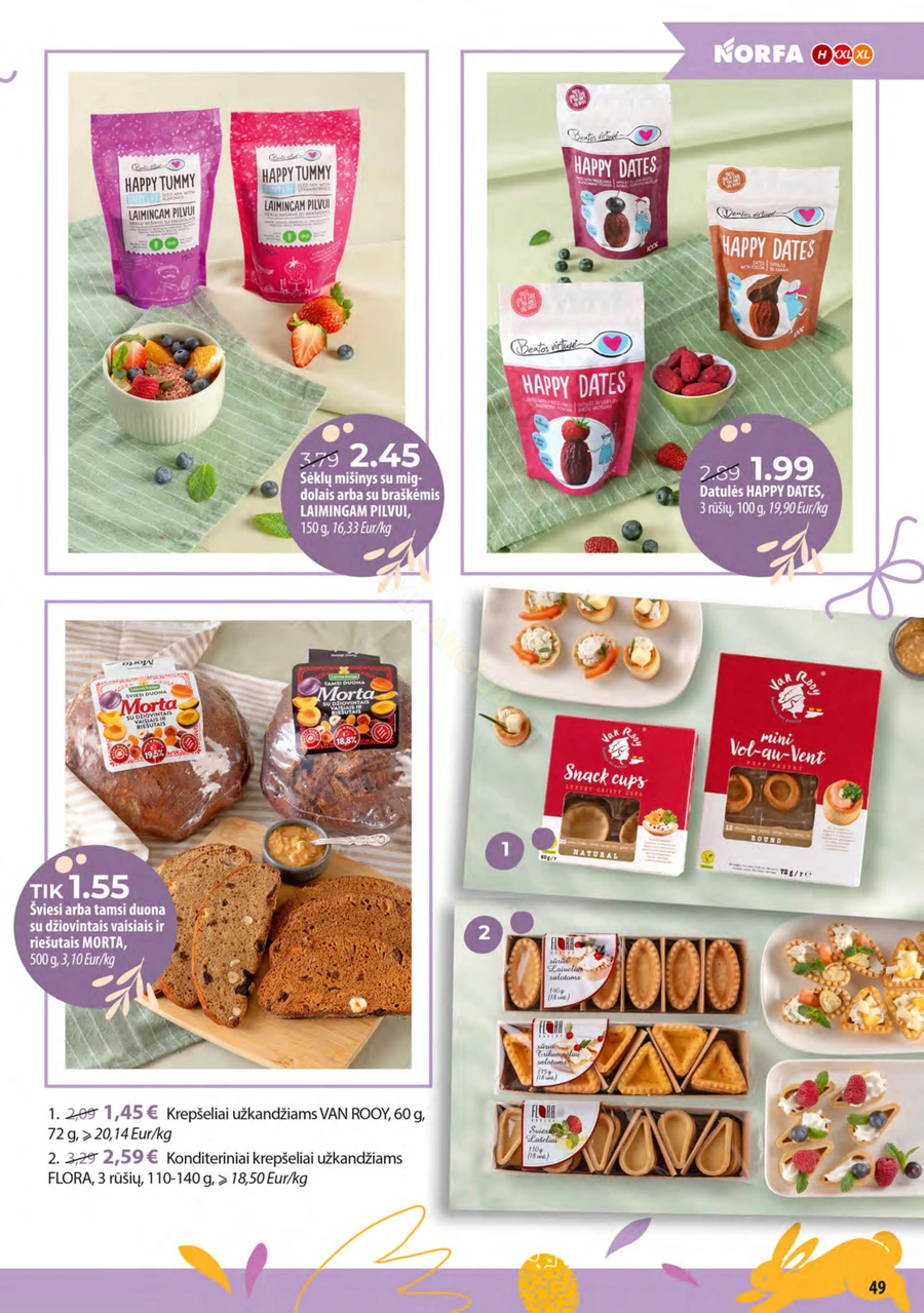 NORFA akcijų leidinys „Pavasaris švenčia!“ puslapis 49