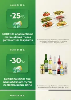 NORFA SAVAITGALIO akcijos