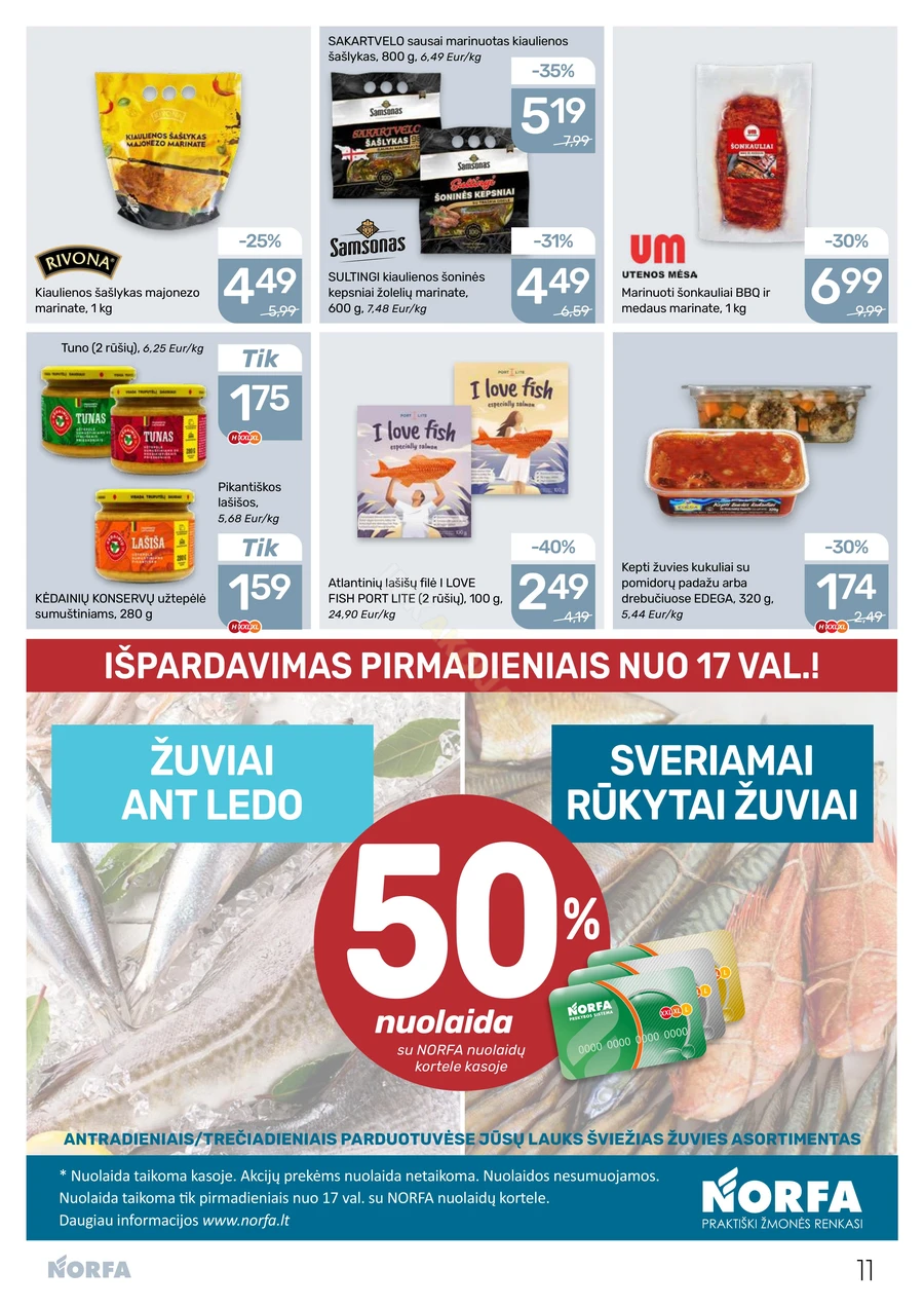 NORFA akcijų leidinys Nr. 9 puslapis 11