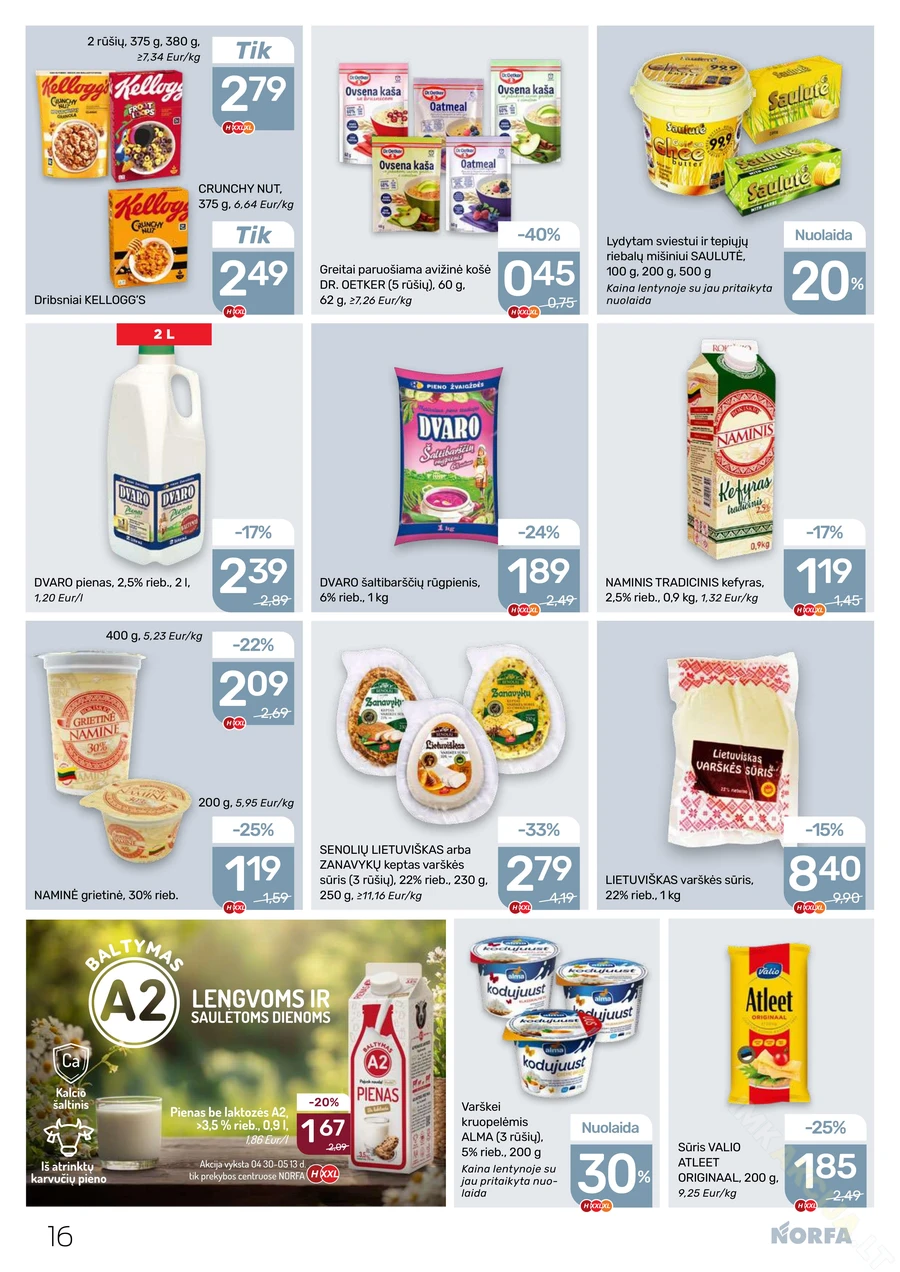 NORFA akcijų leidinys Nr. 9 puslapis 16