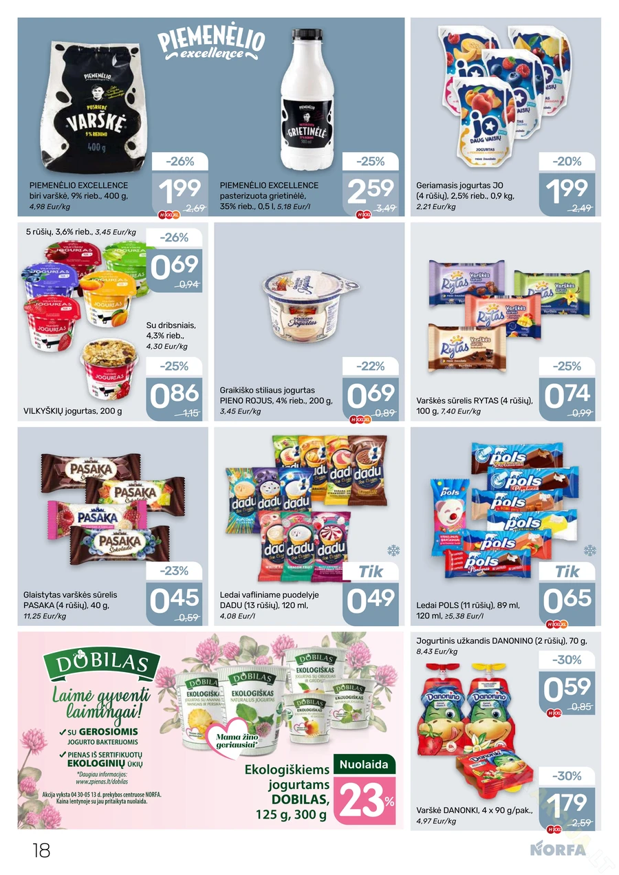 NORFA akcijų leidinys Nr. 9 puslapis 18