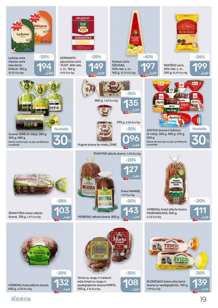 NORFA akcijų leidinys Nr. 9 puslapis 19