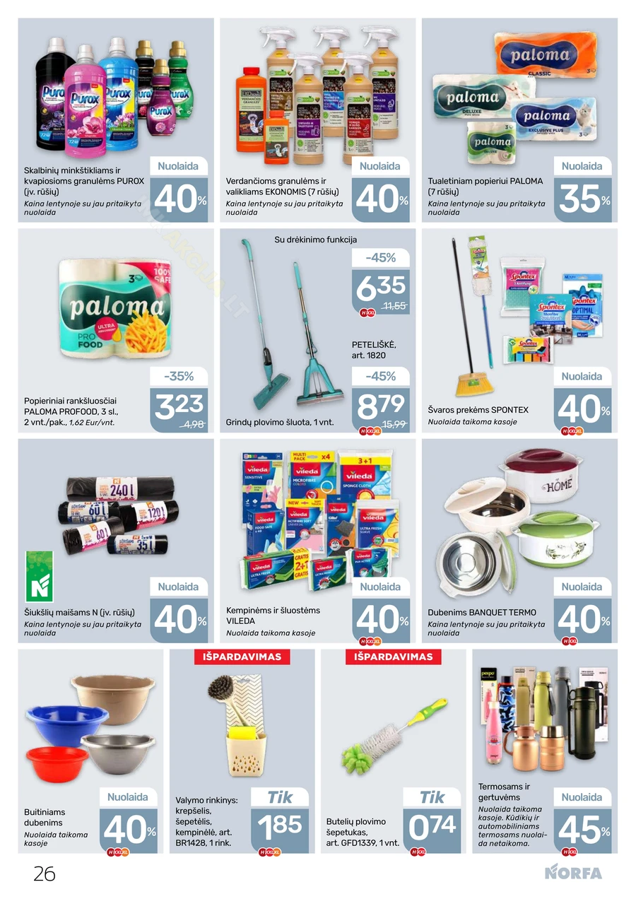 NORFA akcijų leidinys Nr. 9 puslapis 26