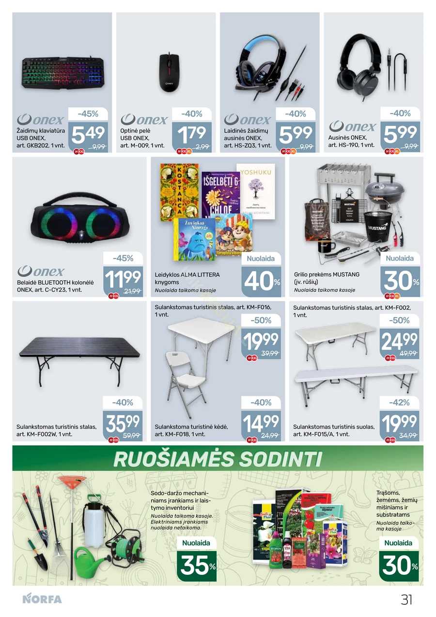 NORFA akcijų leidinys Nr. 9 puslapis 31
