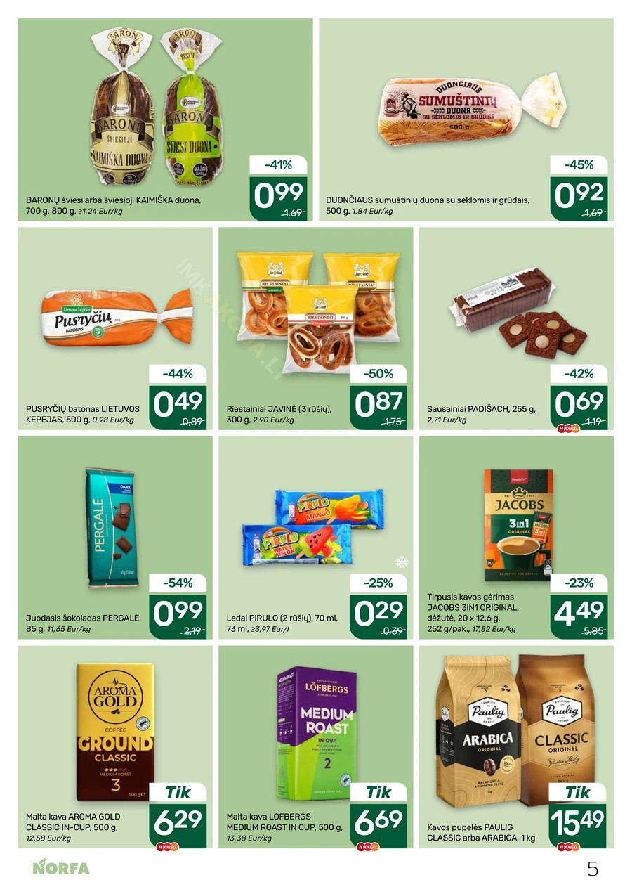 NORFA akcijų leidinys Nr. 9 puslapis 5