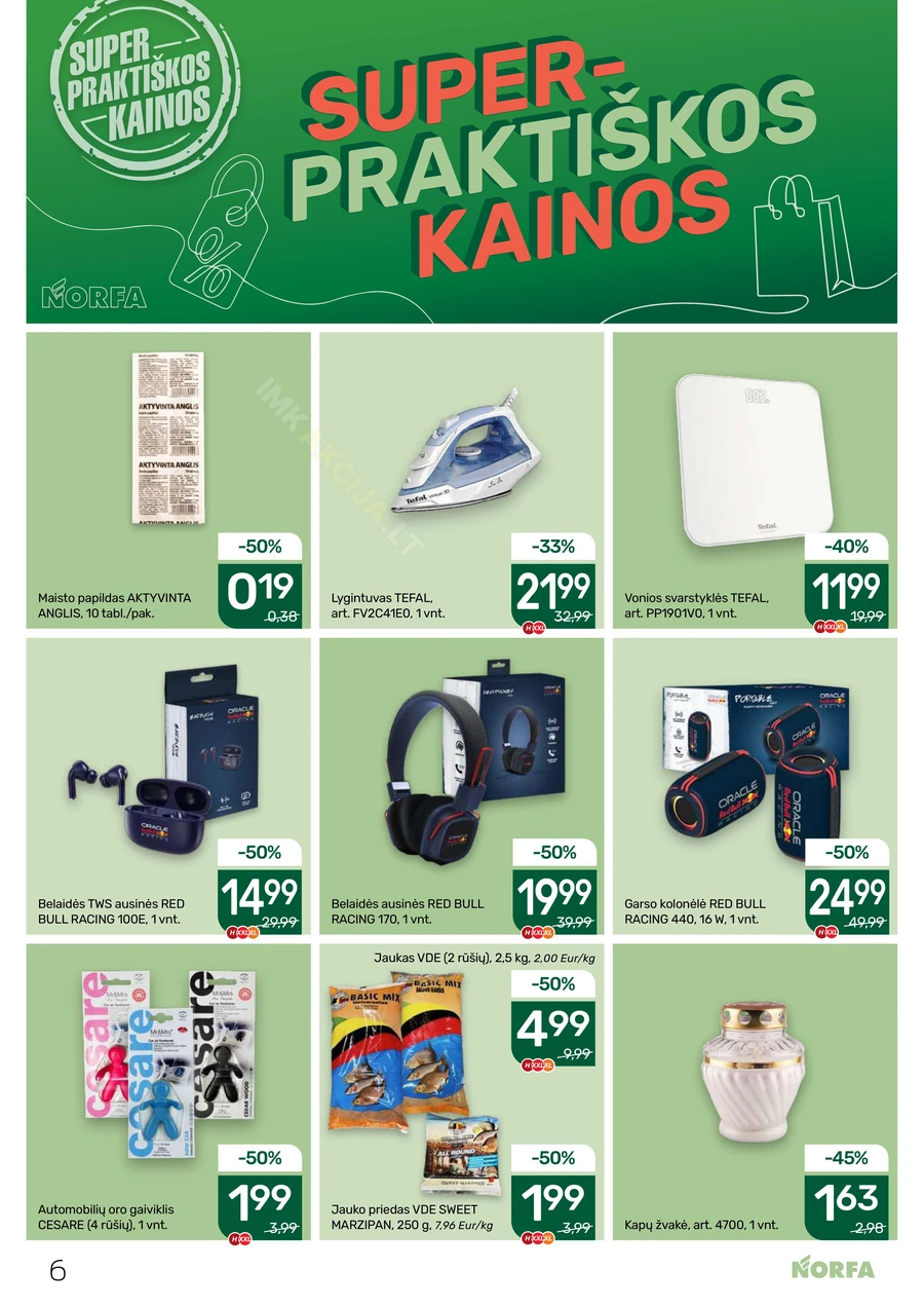 NORFA akcijų leidinys Nr. 9 puslapis 6