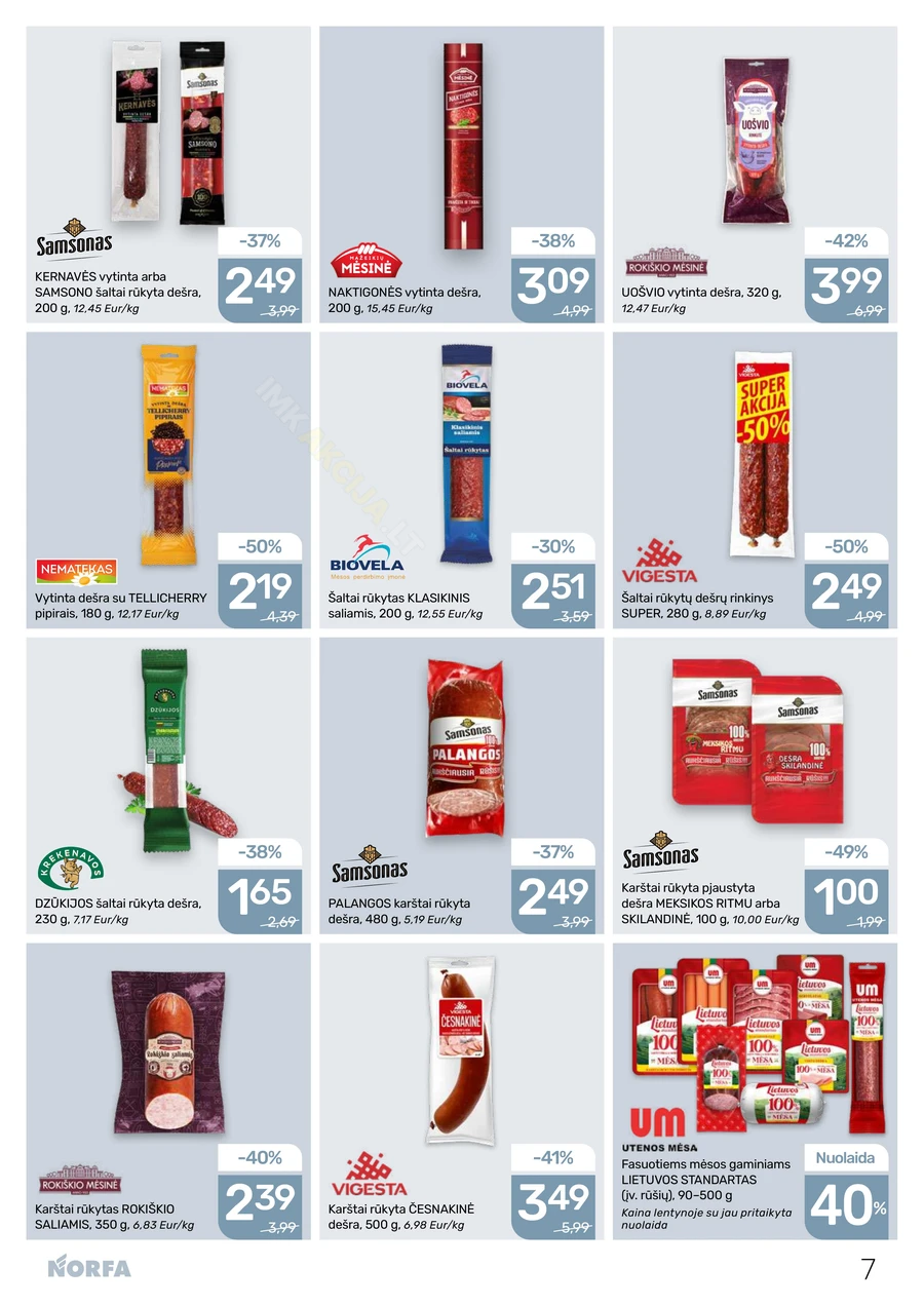 NORFA akcijų leidinys Nr. 9 puslapis 7