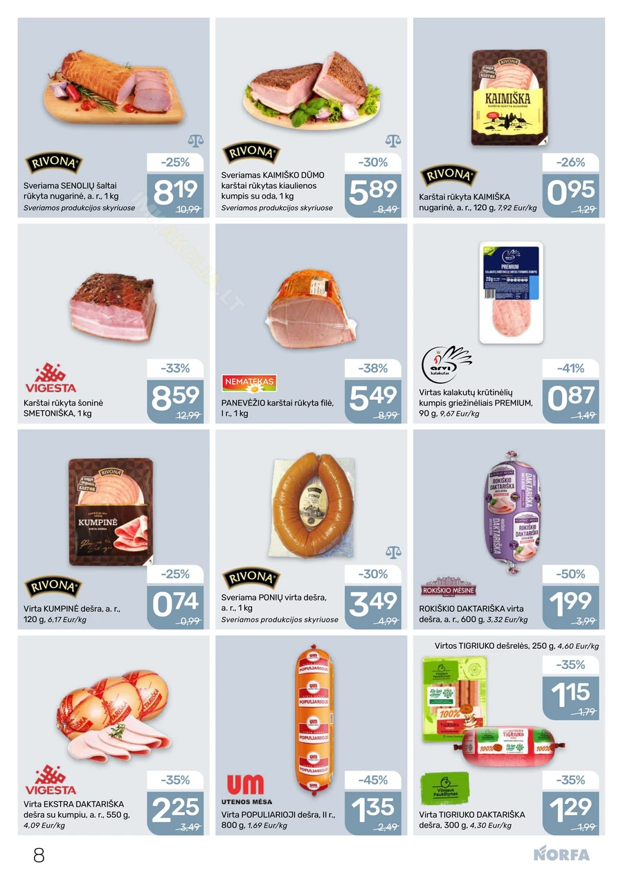 NORFA akcijų leidinys Nr. 9 puslapis 8