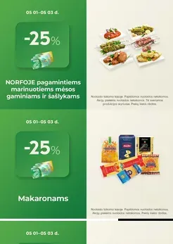 NORFA SAVAITGALIO akcijos