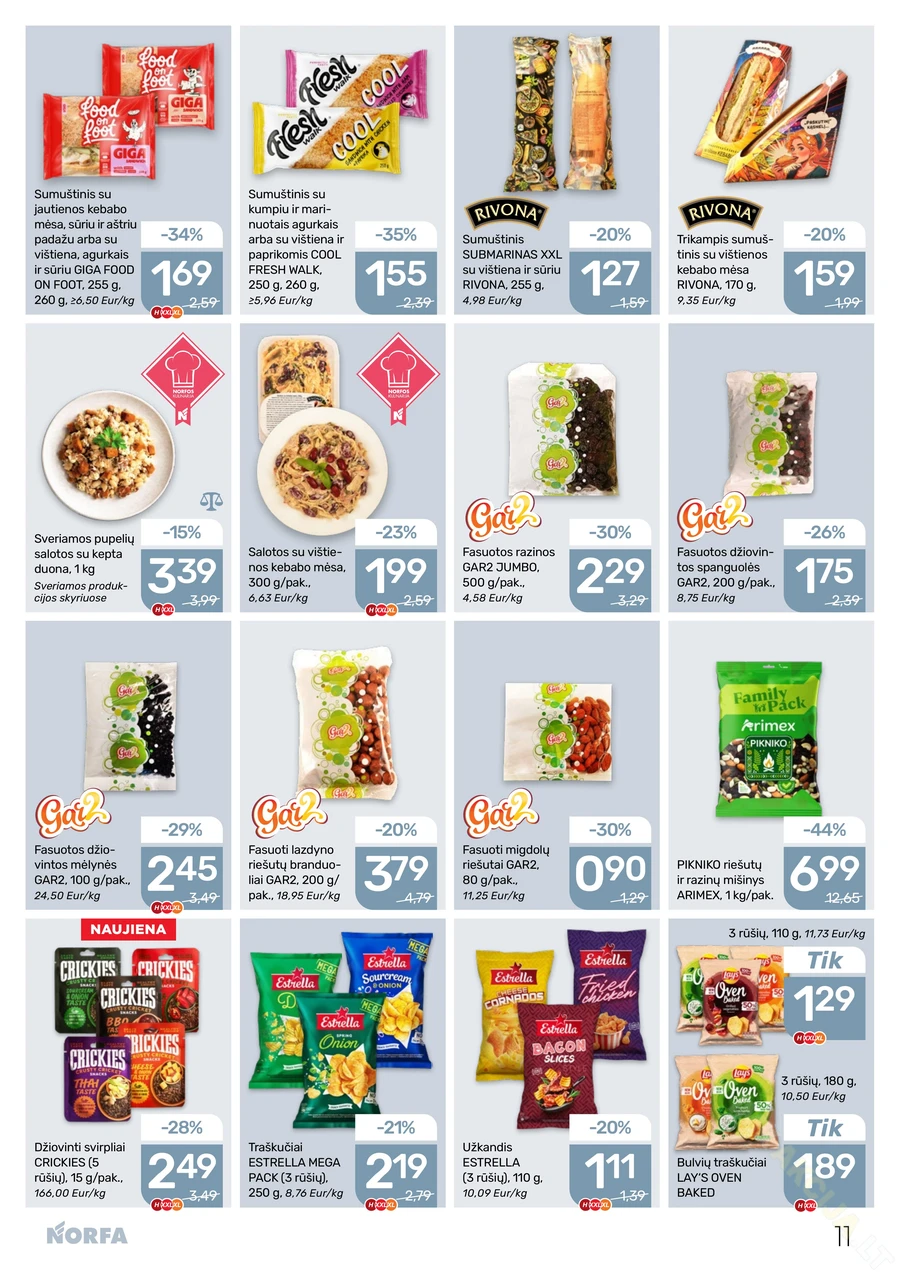 NORFA akcijų leidinys Nr. 12 puslapis 11