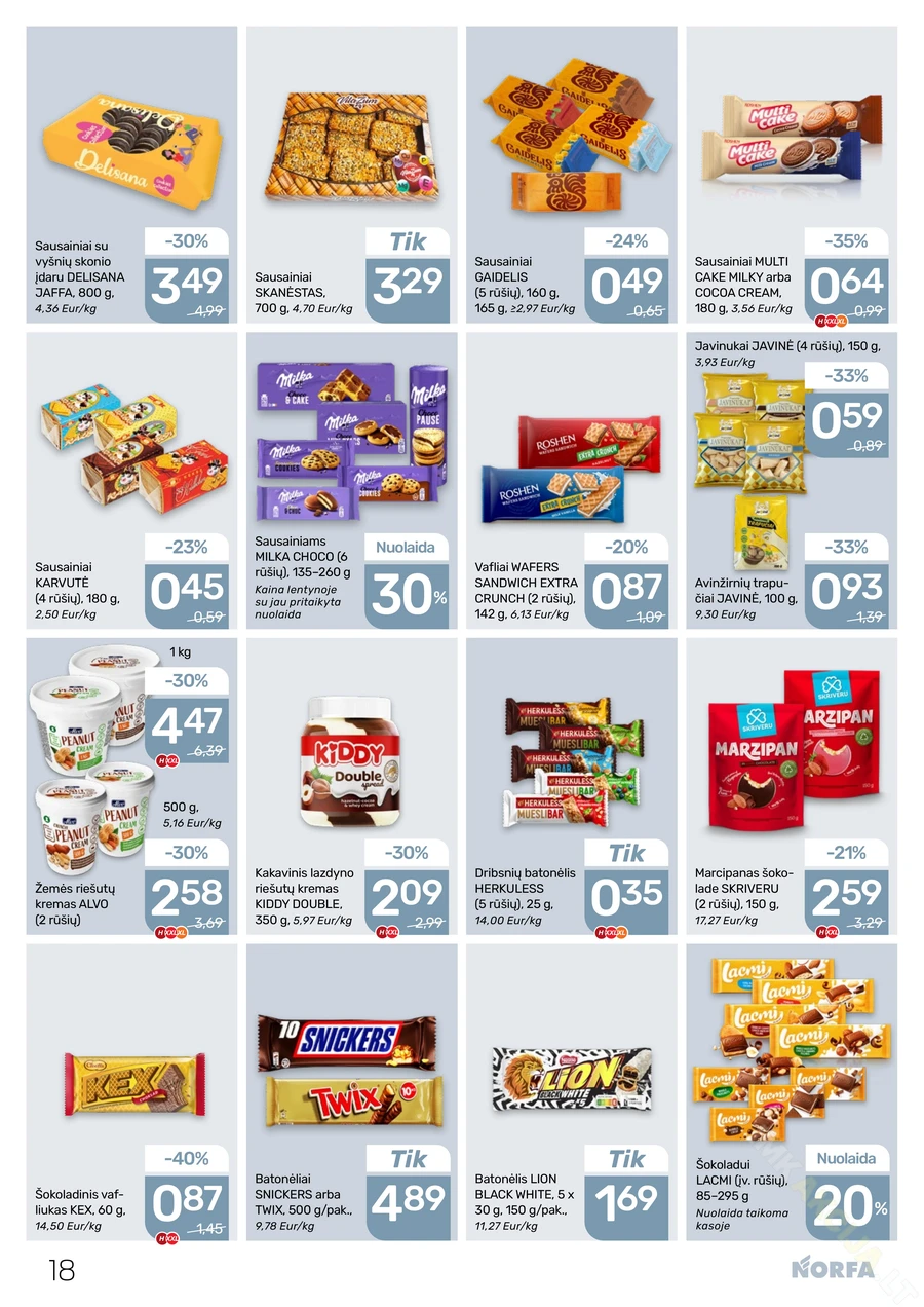 NORFA akcijų leidinys Nr. 12 puslapis 18