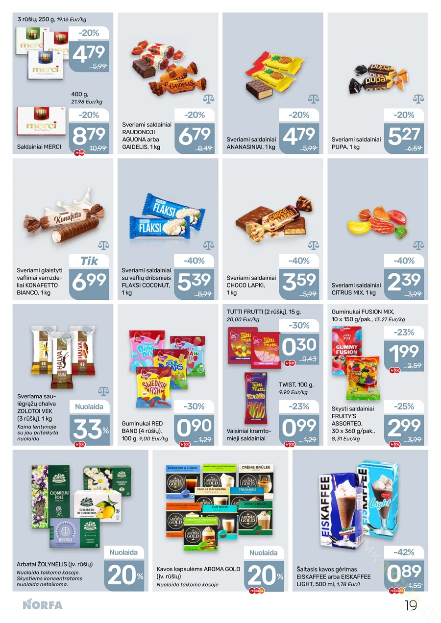 NORFA akcijų leidinys Nr. 12 puslapis 19