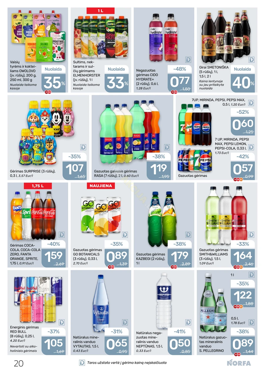 NORFA akcijų leidinys Nr. 12 puslapis 20