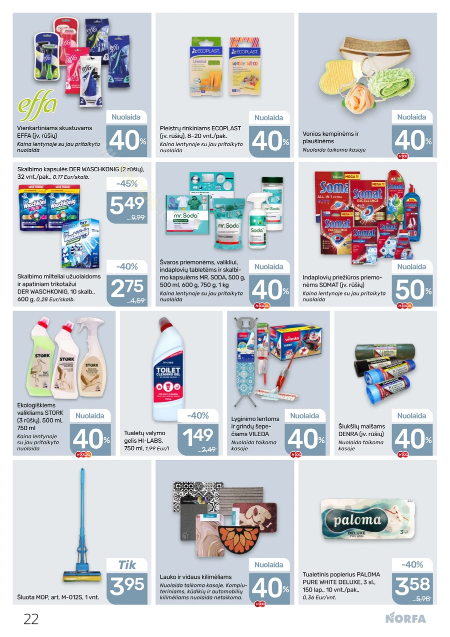 NORFA akcijų leidinys Nr. 12 puslapis 22