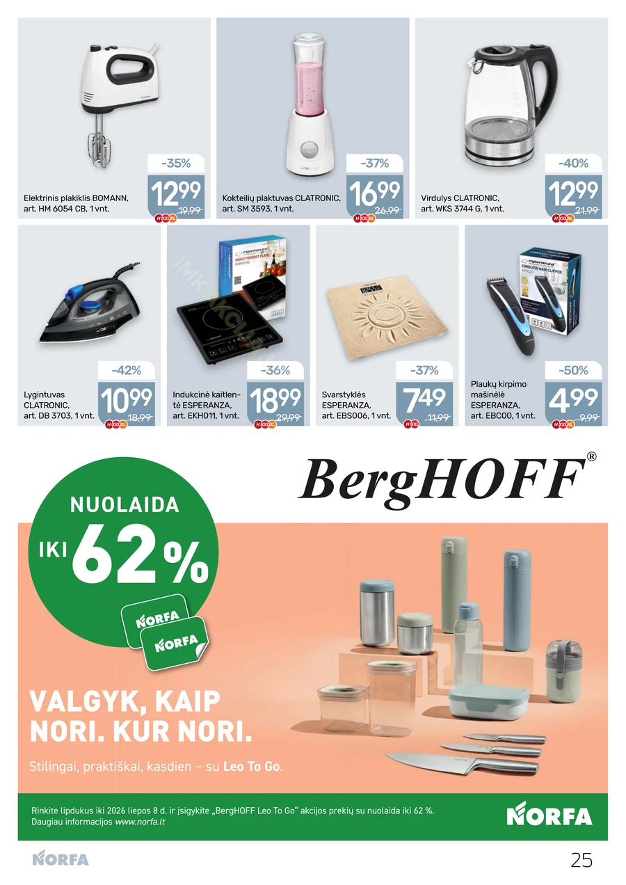 NORFA akcijų leidinys Nr. 12 puslapis 25