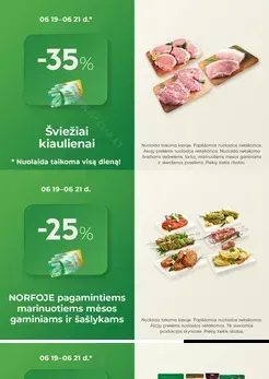 NORFA SAVAITGALIO akcijos