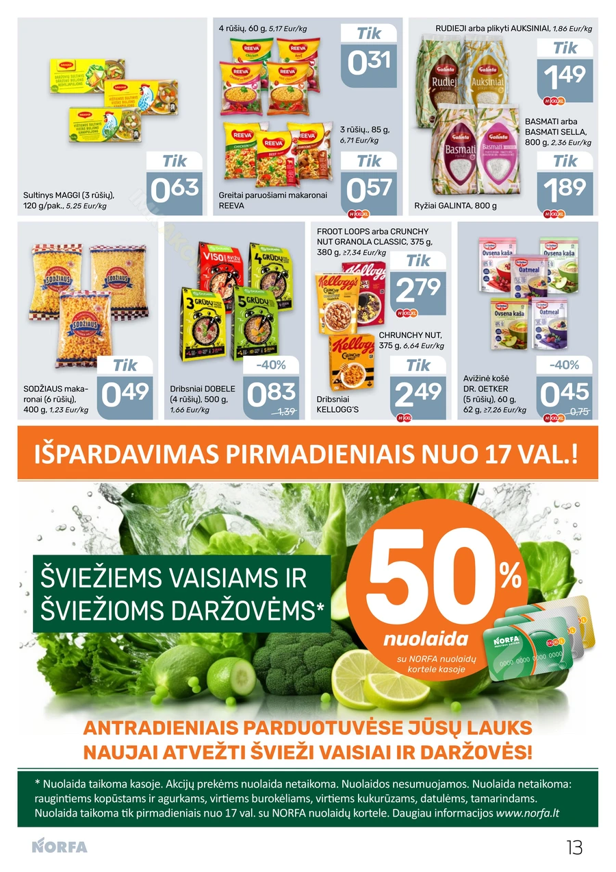 NORFA akcijų leidinys Nr. 14 puslapis 13