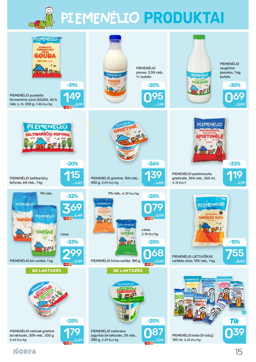 NORFA akcijų leidinys Nr. 14 puslapis 15