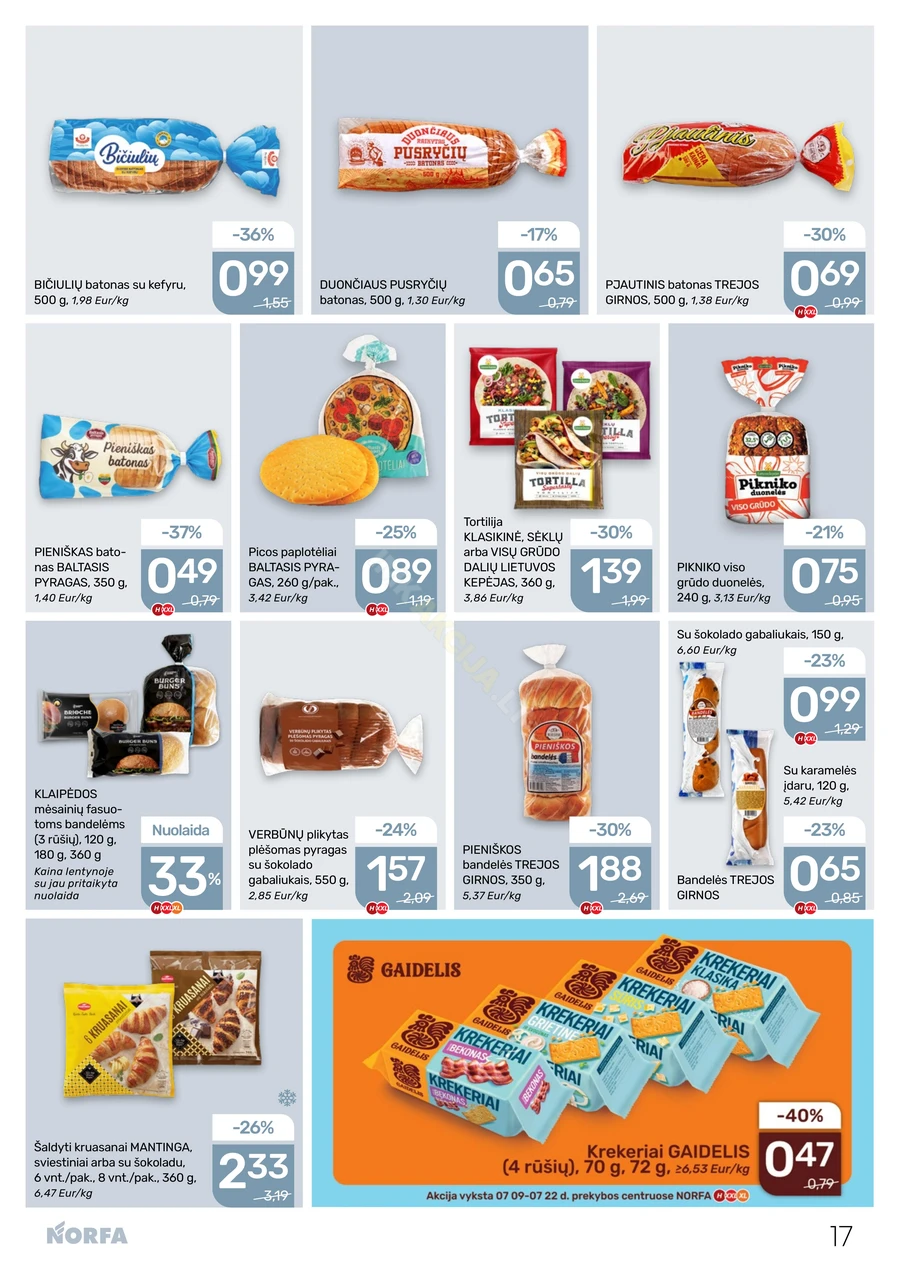 NORFA akcijų leidinys Nr. 14 puslapis 17