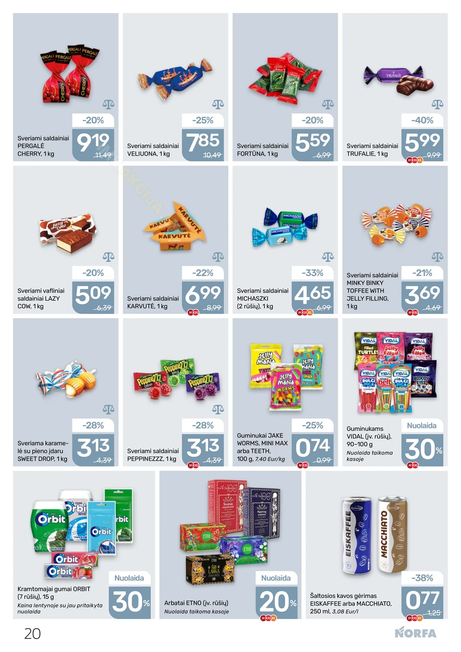 NORFA akcijų leidinys Nr. 14 puslapis 20
