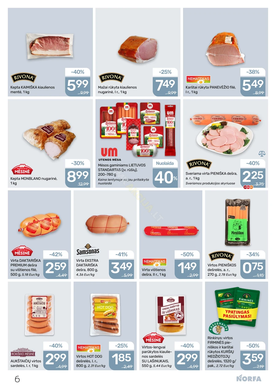 NORFA akcijų leidinys Nr. 14 puslapis 6