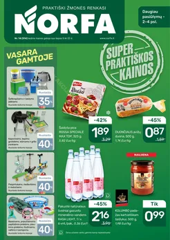 NORFA akcijų leidinys Nr. 14