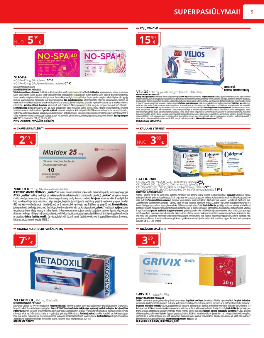 NORFOS VAISTINĖ akcijų leidinys puslapis 5