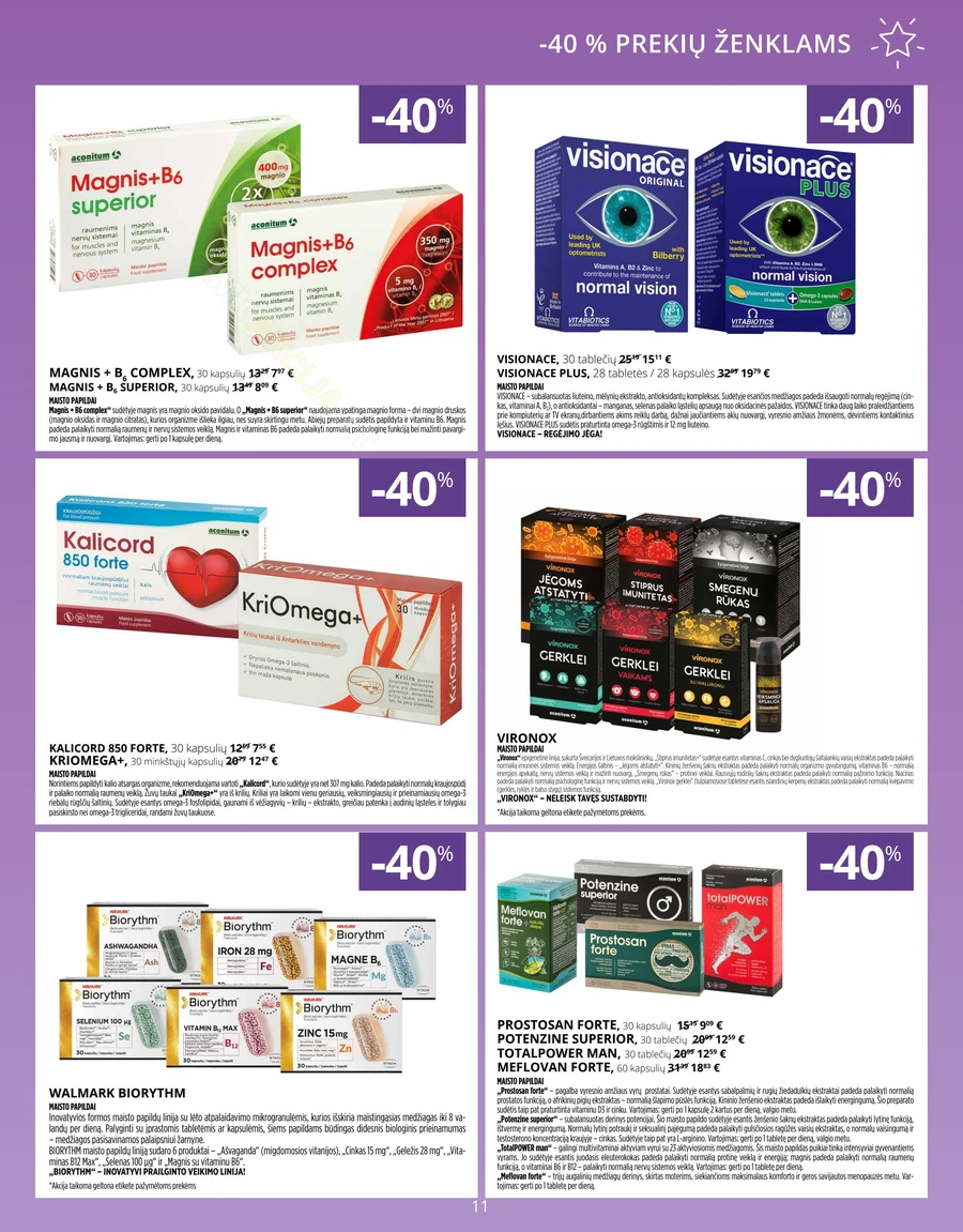 NORFOS VAISTINĖ akcijų leidinys puslapis 11