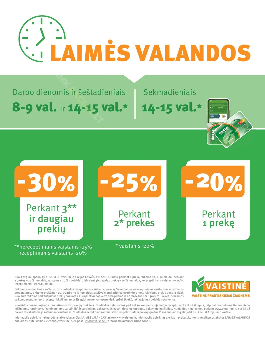 NORFOS VAISTINĖ akcijų leidinys puslapis 13
