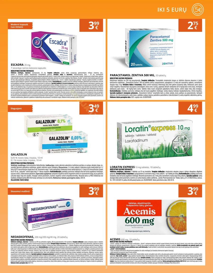 NORFOS VAISTINĖ akcijų leidinys puslapis 3