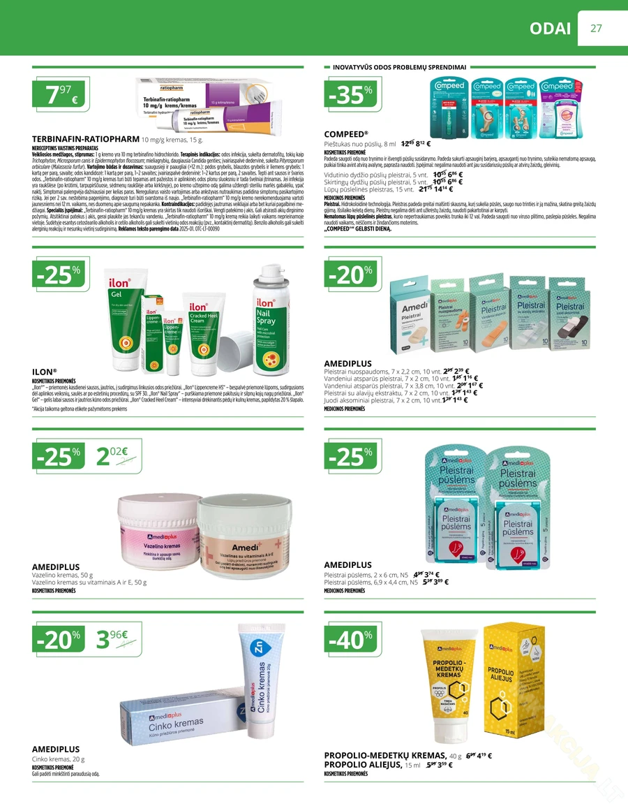 NORFOS VAISTINĖ akcijų leidinys puslapis 27