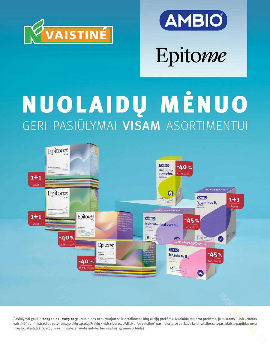 NORFOS VAISTINĖ akcijų leidinys puslapis 32