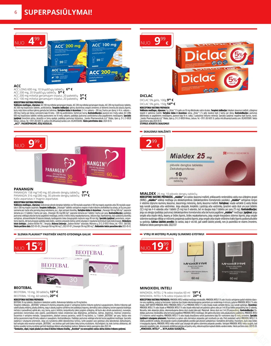 NORFOS VAISTINĖ akcijų leidinys puslapis 6