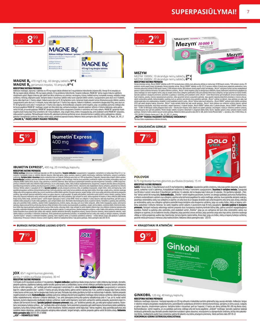 NORFOS VAISTINĖ akcijų leidinys puslapis 7