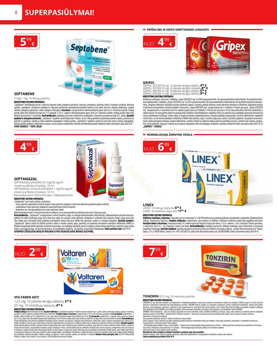 NORFOS VAISTINĖ akcijų leidinys puslapis 8