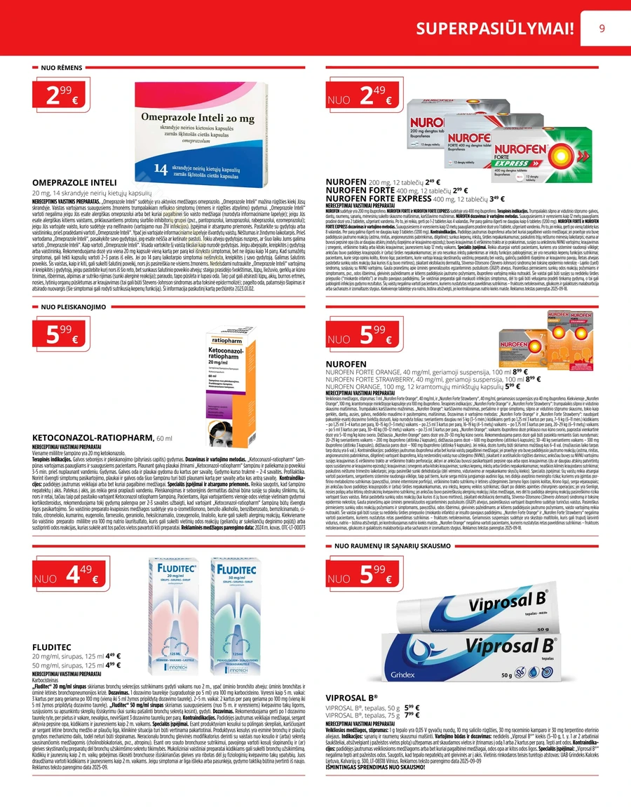 NORFOS VAISTINĖ akcijų leidinys puslapis 9
