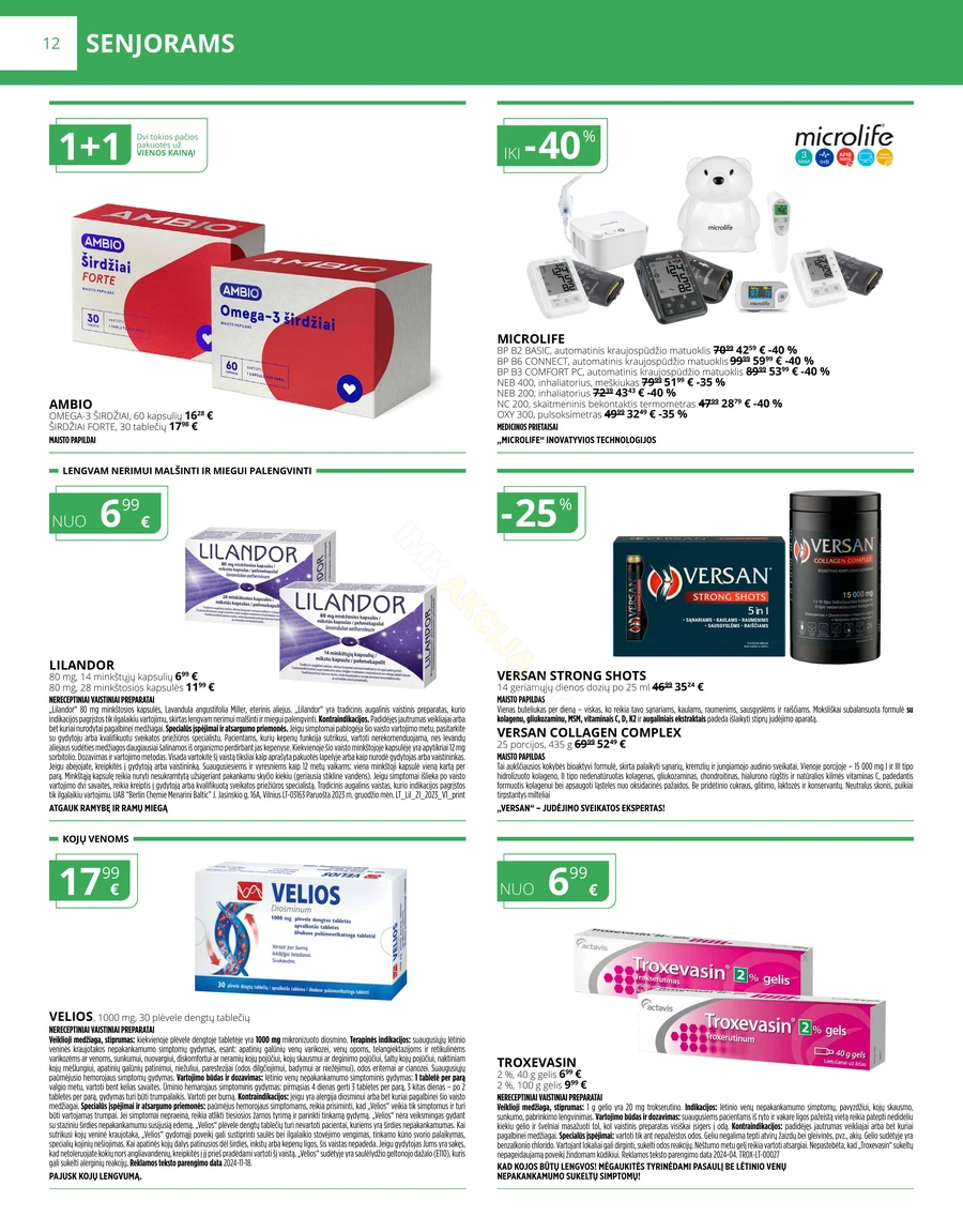NORFOS VAISTINĖ akcijų leidinys puslapis 12