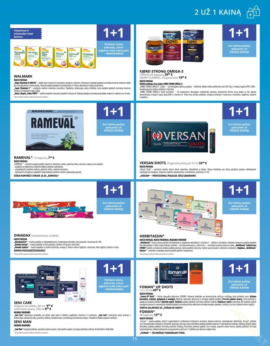 NORFOS VAISTINĖ akcijų leidinys puslapis 15