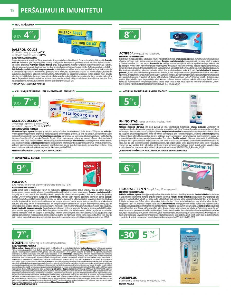NORFOS VAISTINĖ akcijų leidinys puslapis 18