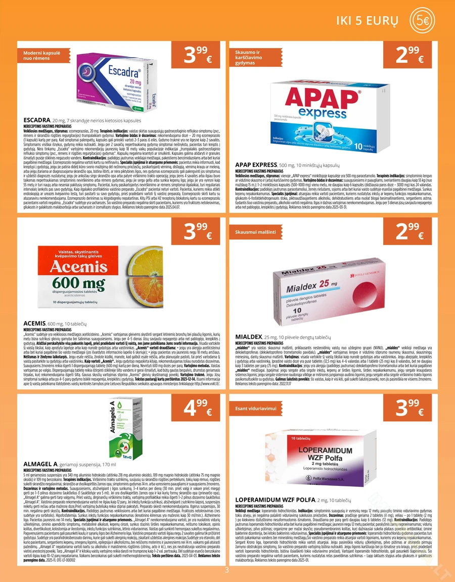 NORFOS VAISTINĖ akcijų leidinys puslapis 3