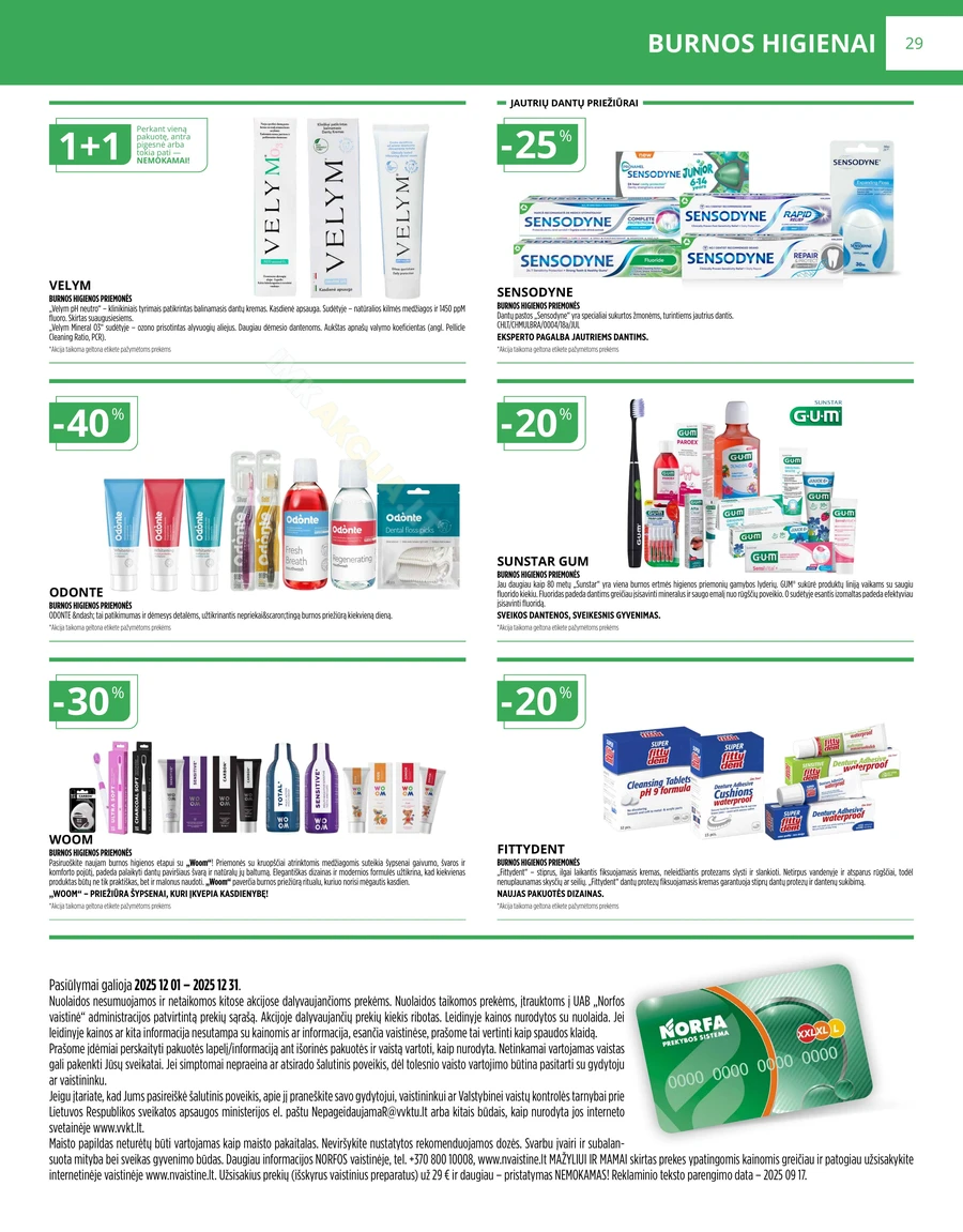 NORFOS VAISTINĖ akcijų leidinys puslapis 29