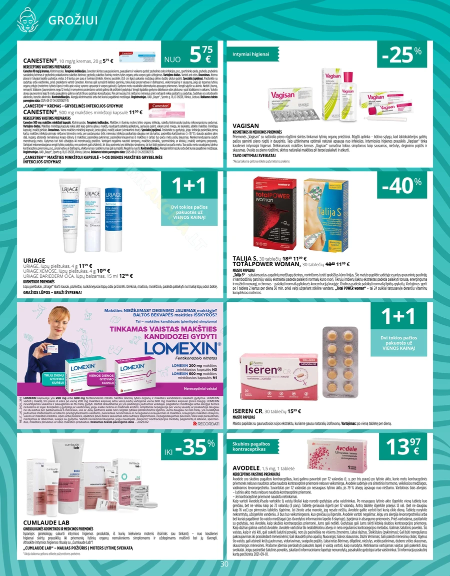 NORFOS VAISTINĖ akcijų leidinys puslapis 30