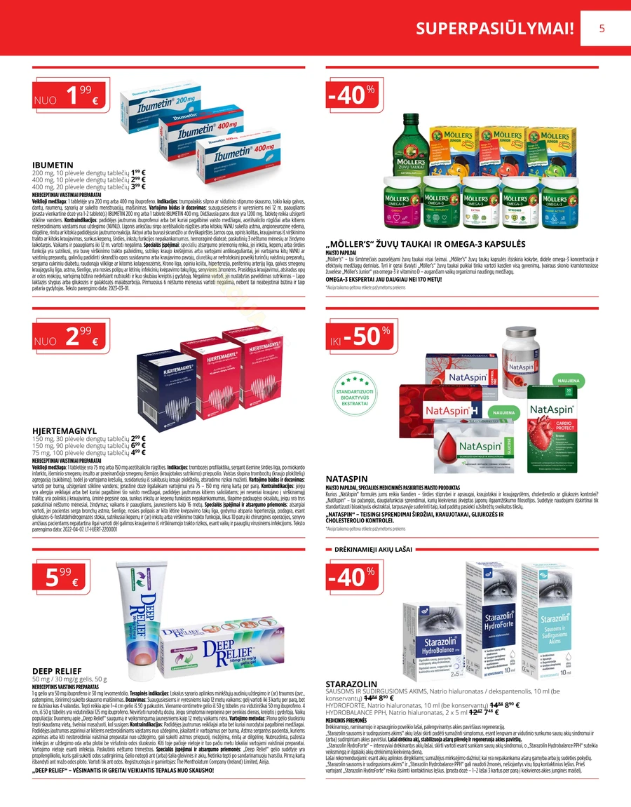 NORFOS VAISTINĖ akcijų leidinys puslapis 5