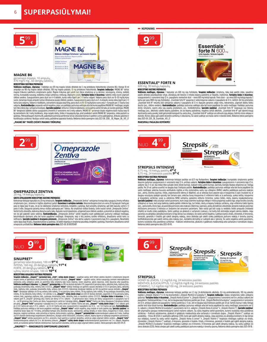 NORFOS VAISTINĖ akcijų leidinys puslapis 6