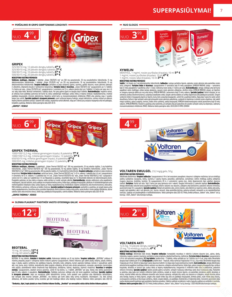 NORFOS VAISTINĖ akcijų leidinys puslapis 7