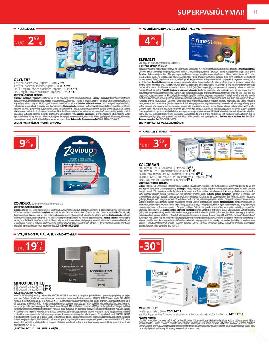 NORFOS VAISTINĖ akcijų leidinys puslapis 11