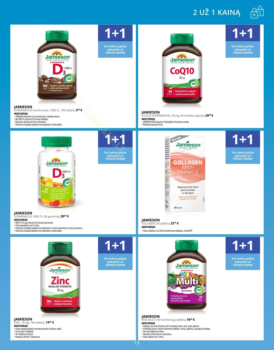 NORFOS VAISTINĖ akcijų leidinys puslapis 13