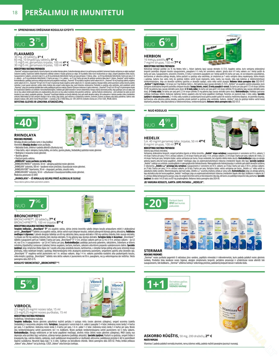 NORFOS VAISTINĖ akcijų leidinys puslapis 18