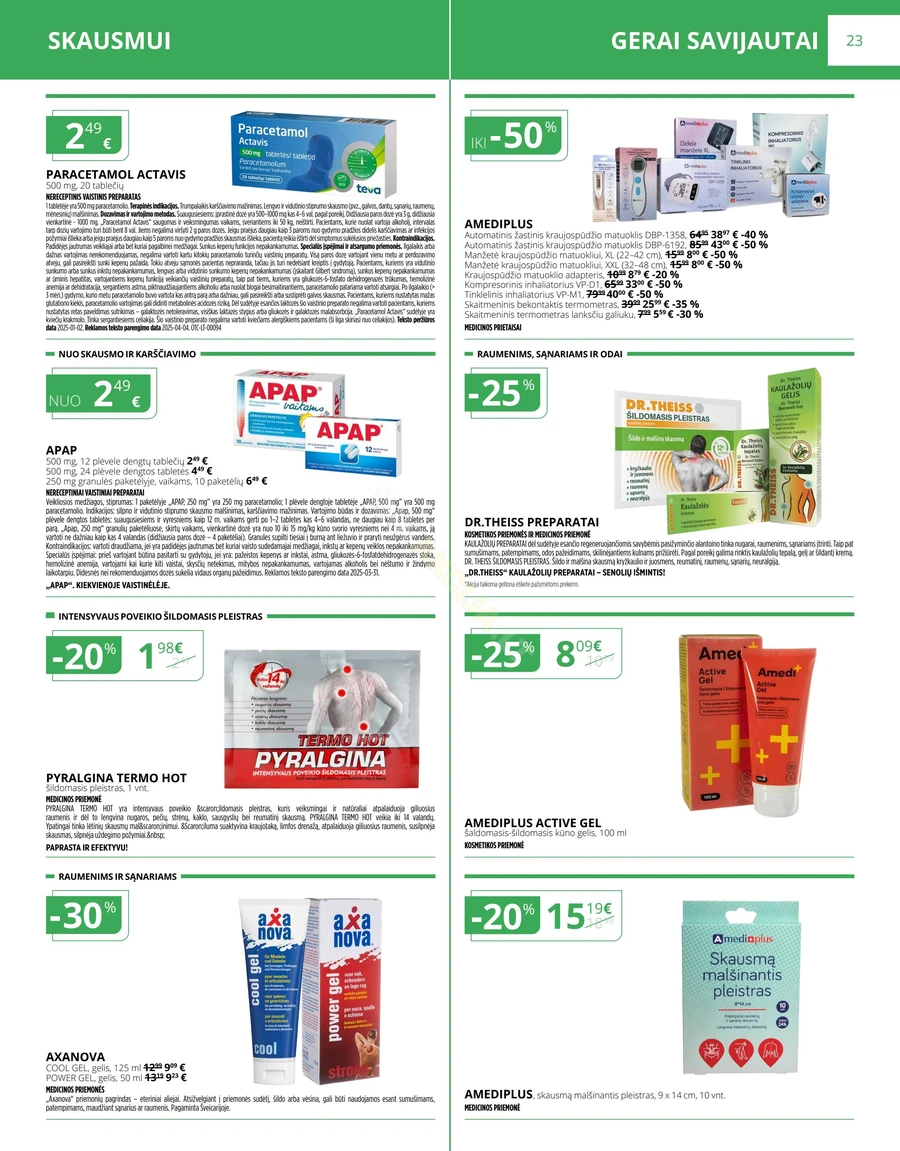 NORFOS VAISTINĖ akcijų leidinys puslapis 23